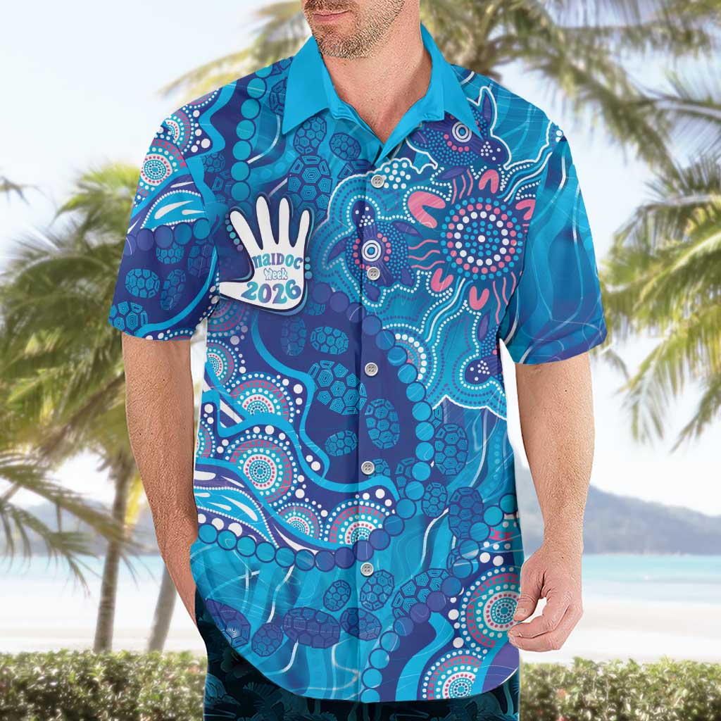 NAIDOC Week 2026 Hawaiian Shirt Turtle Dream On The Waves