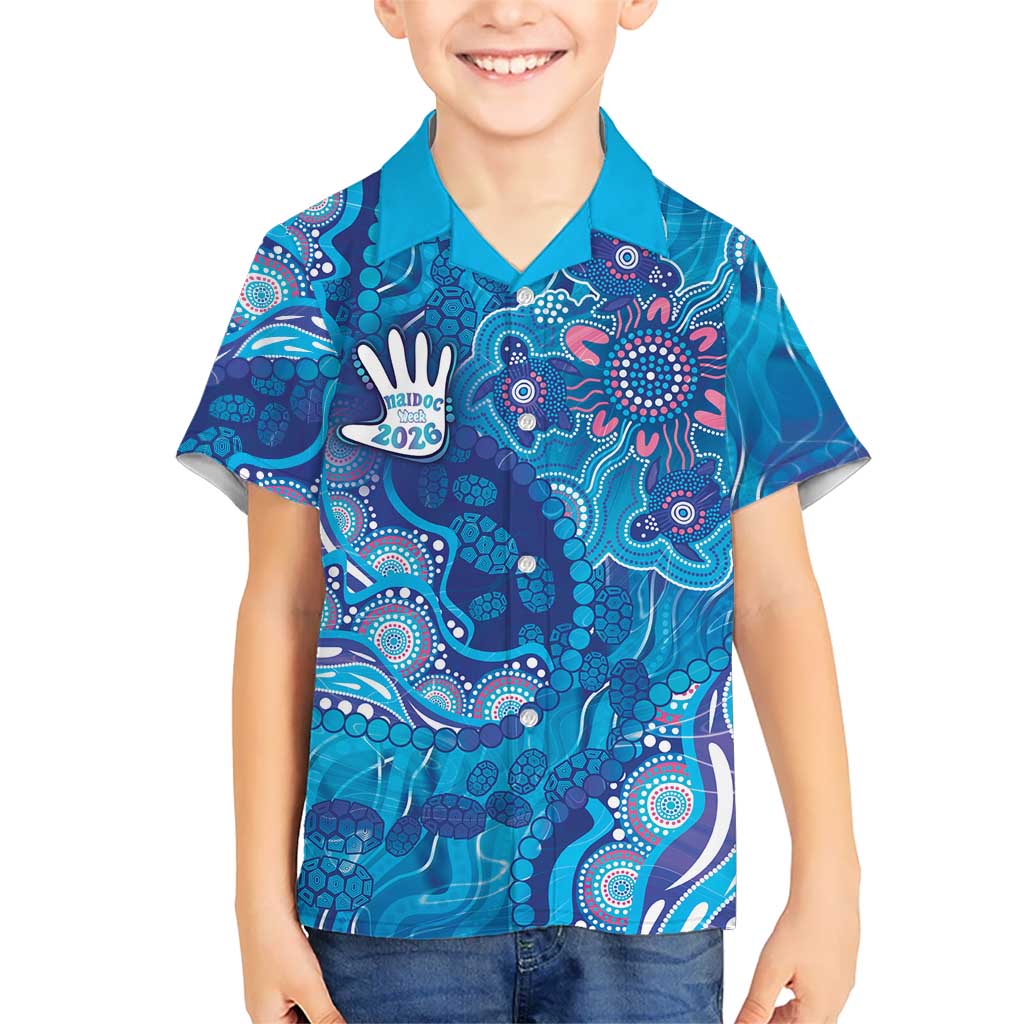 NAIDOC Week 2026 Hawaiian Shirt Turtle Dream On The Waves