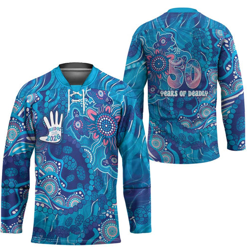 NAIDOC Week 2026 Hockey Jersey Turtle Dream On The Waves
