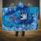 NAIDOC Week 2026 Hooded Blanket Turtle Dream On The Waves