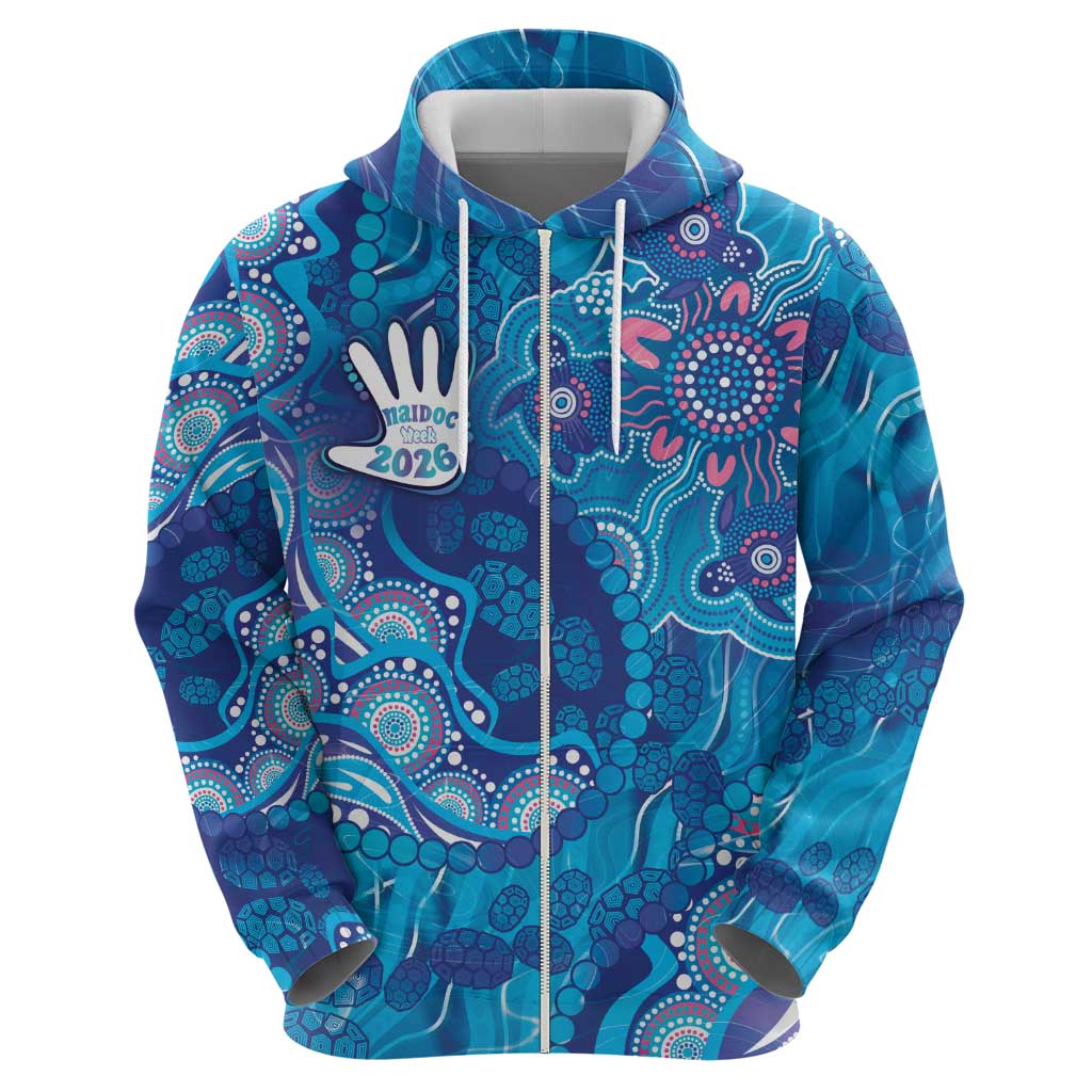 NAIDOC Week 2026 Hoodie Turtle Dream On The Waves