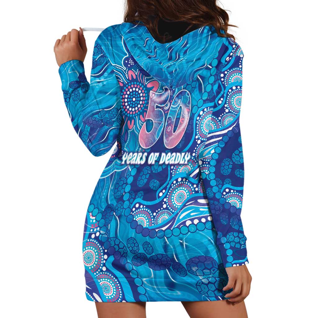 NAIDOC Week 2026 Hoodie Dress Turtle Dream On The Waves