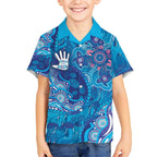 NAIDOC Week 2026 Kid Hawaiian Shirt Turtle Dream On The Waves