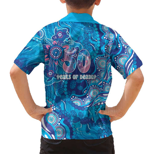 NAIDOC Week 2026 Kid Hawaiian Shirt Turtle Dream On The Waves