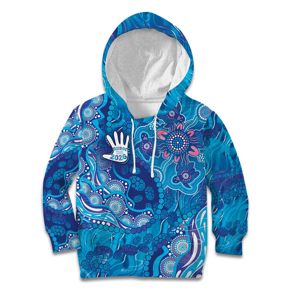 NAIDOC Week 2026 Kid Hoodie Turtle Dream On The Waves