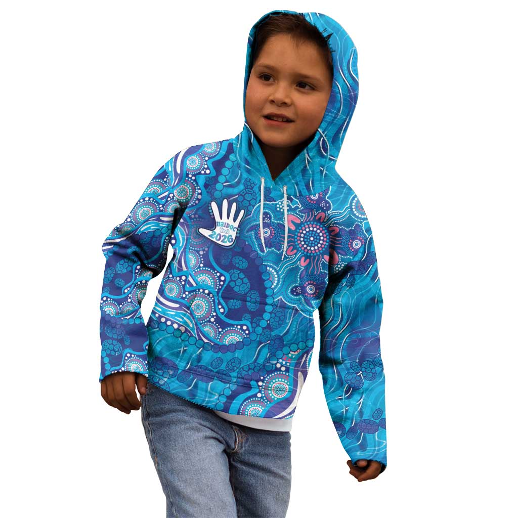 NAIDOC Week 2026 Kid Hoodie Turtle Dream On The Waves