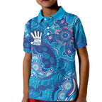 NAIDOC Week 2026 Kid Polo Shirt Turtle Dream On The Waves