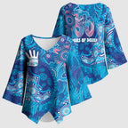 NAIDOC Week 2026 Kimono Sleeve Blouse Turtle Dream On The Waves