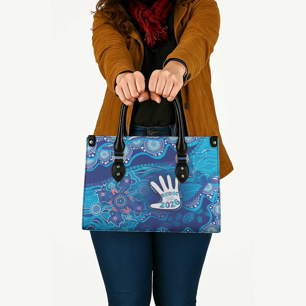 NAIDOC Week 2026 Leather Bag Turtle Dream On The Waves