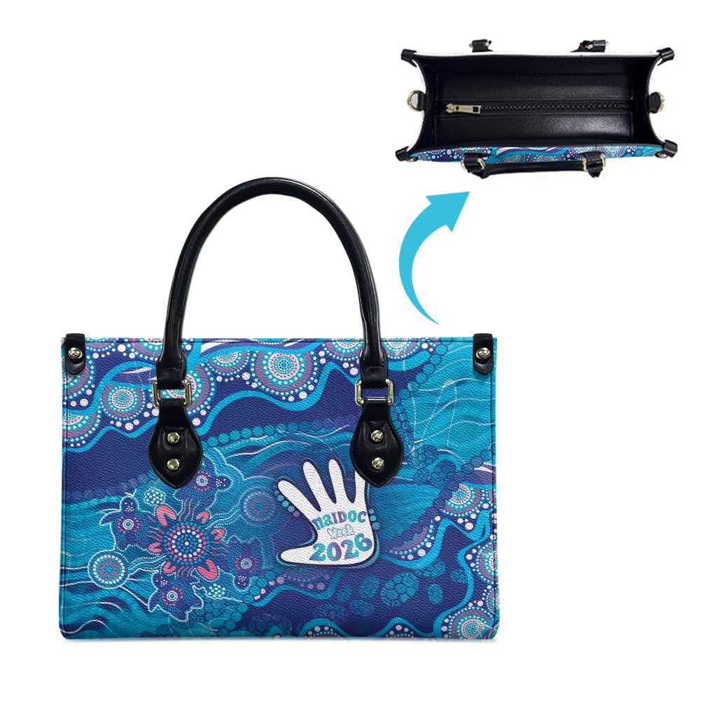 NAIDOC Week 2026 Leather Bag Turtle Dream On The Waves