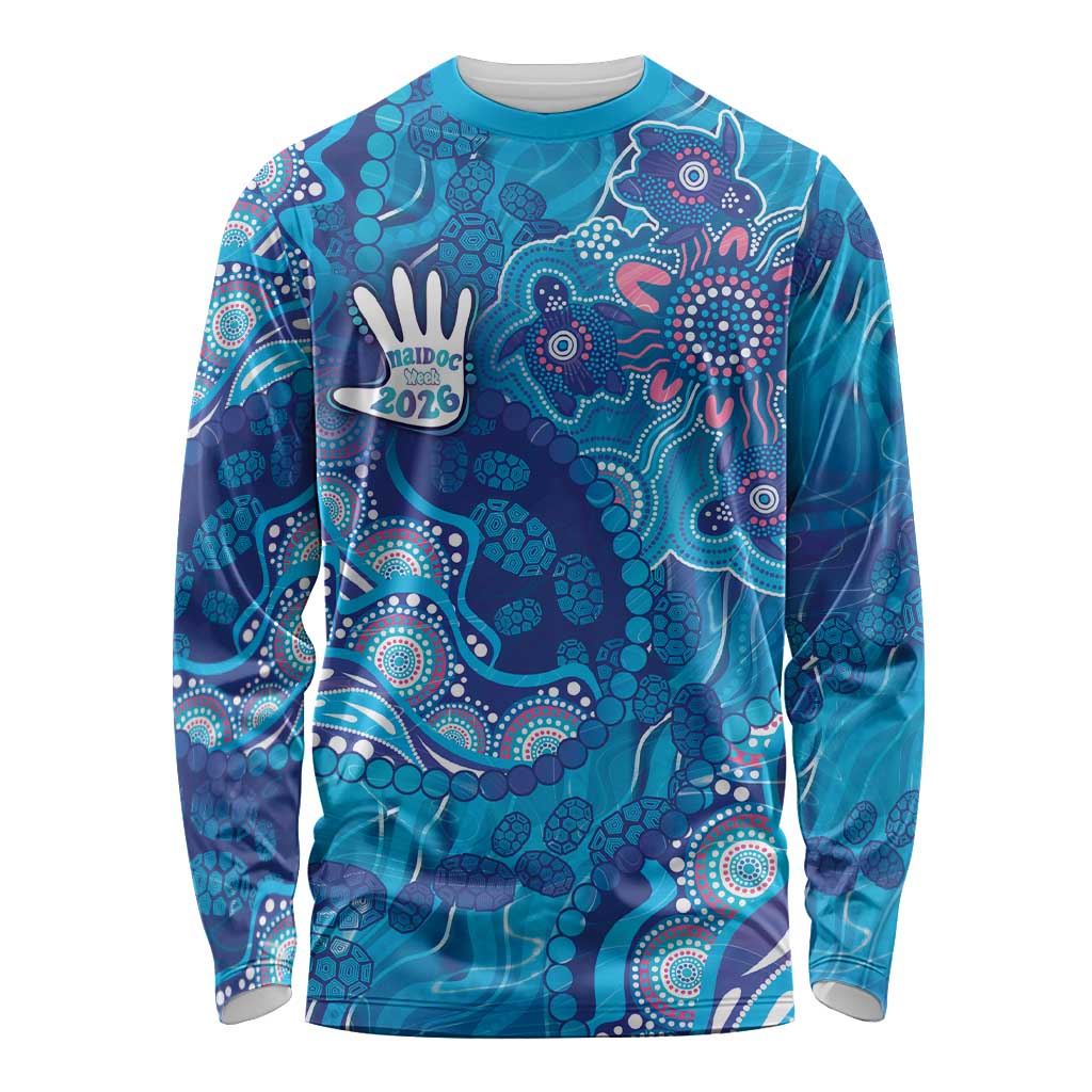 NAIDOC Week 2026 Long Sleeve Shirt Turtle Dream On The Waves