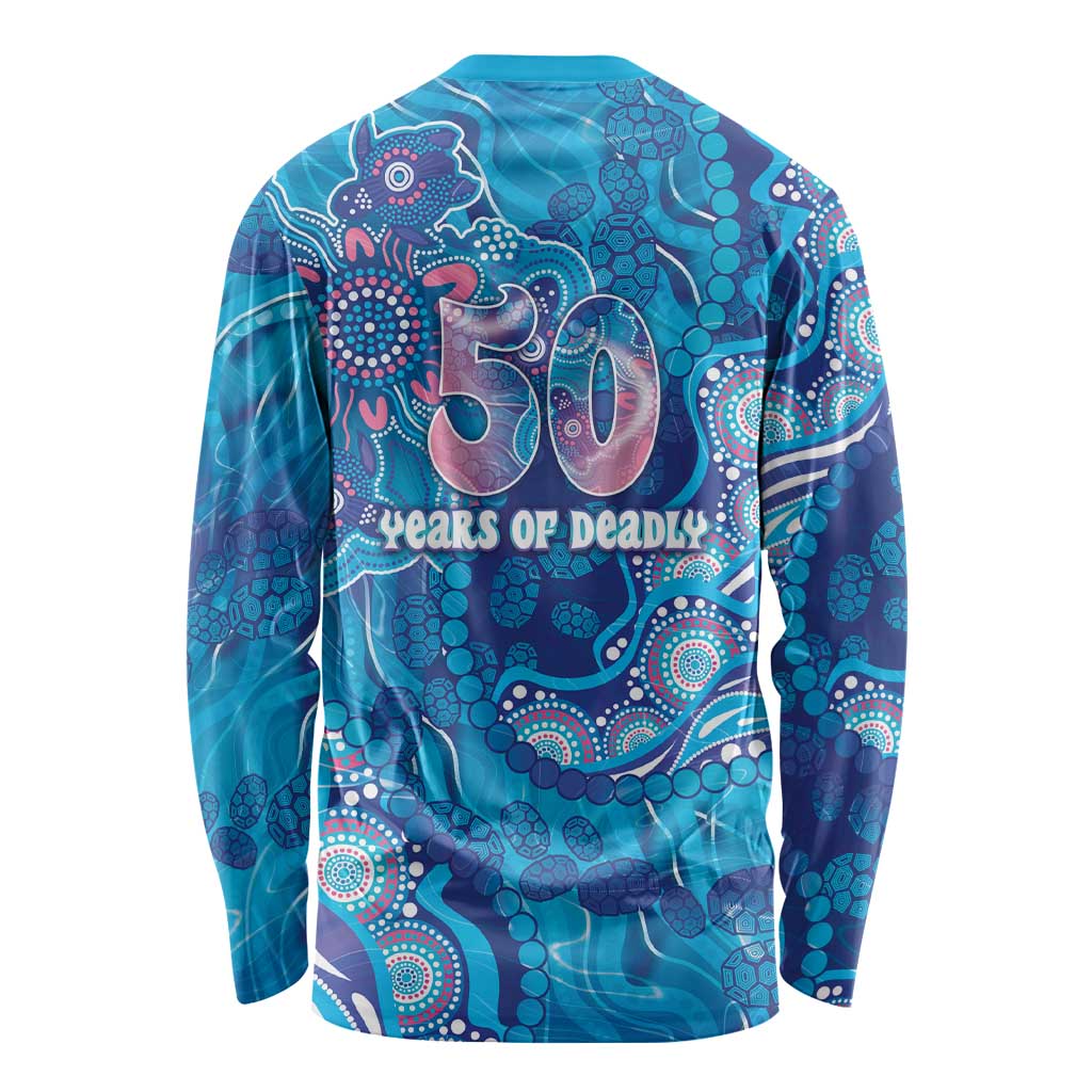 NAIDOC Week 2026 Long Sleeve Shirt Turtle Dream On The Waves