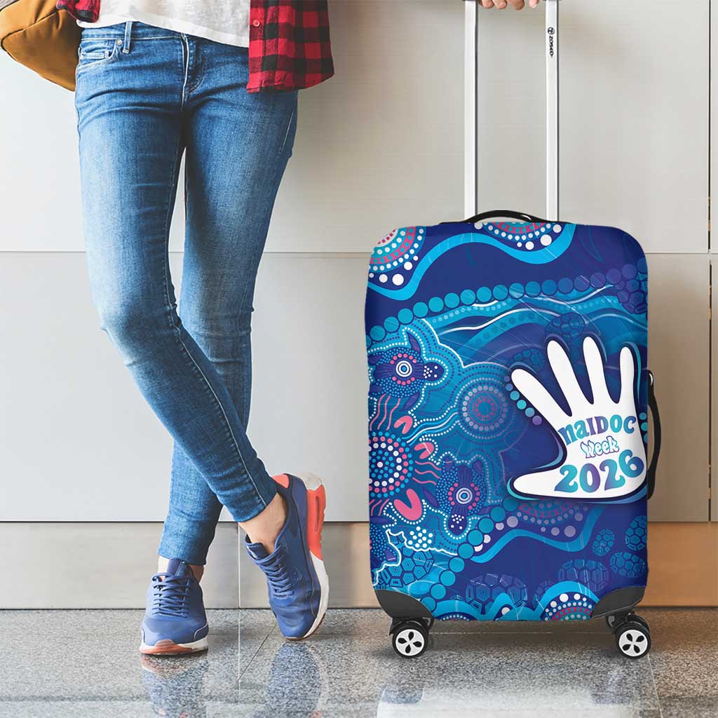 NAIDOC Week 2026 Luggage Cover Turtle Dream On The Waves