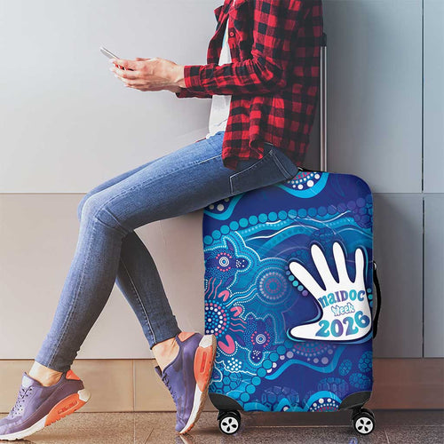 NAIDOC Week 2026 Luggage Cover Turtle Dream On The Waves