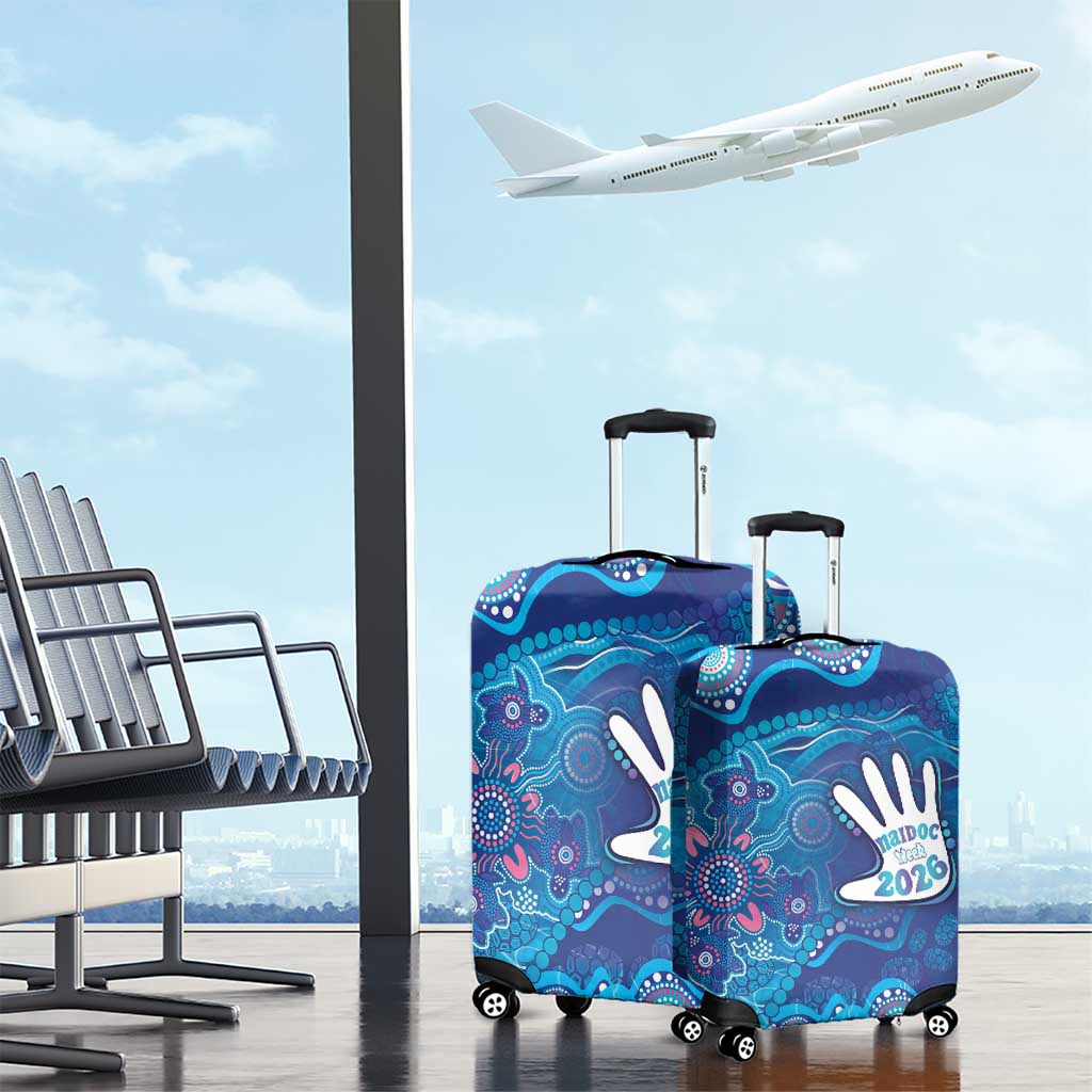 NAIDOC Week 2026 Luggage Cover Turtle Dream On The Waves