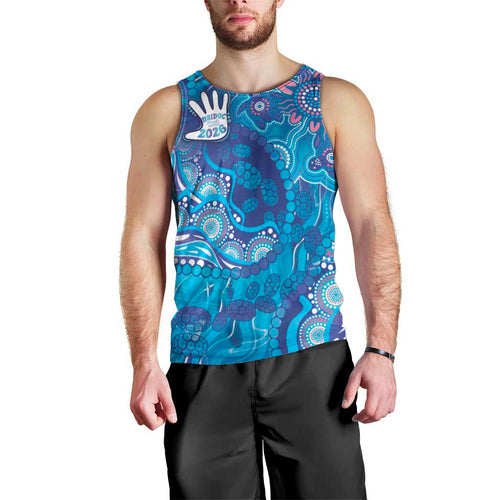 NAIDOC Week 2026 Men Tank Top Turtle Dream On The Waves