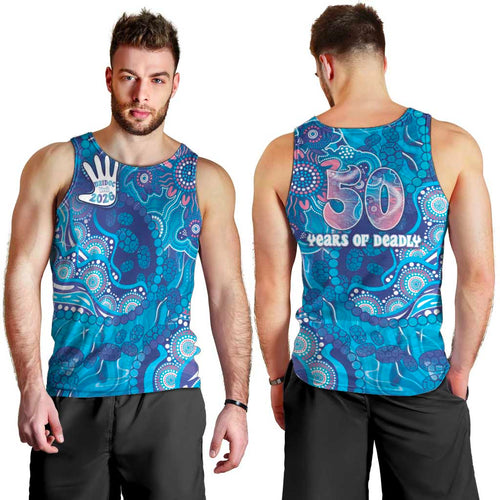 NAIDOC Week 2026 Men Tank Top Turtle Dream On The Waves
