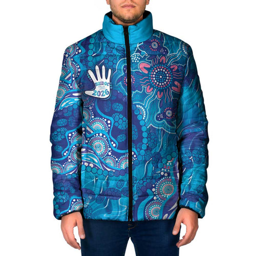 NAIDOC Week 2026 Padded Jacket Turtle Dream On The Waves