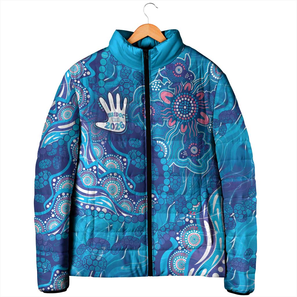 NAIDOC Week 2026 Padded Jacket Turtle Dream On The Waves