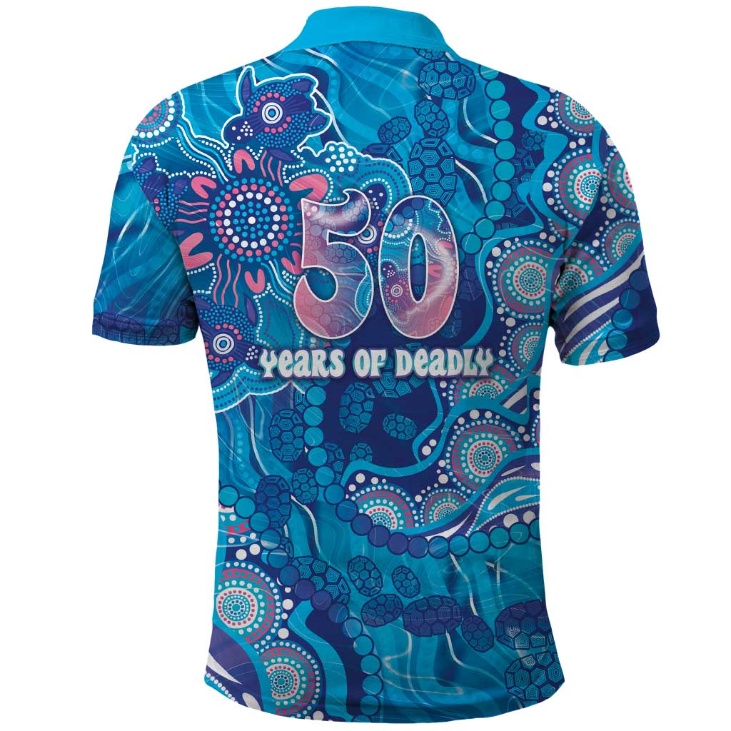 NAIDOC Week 2026 Polo Shirt Turtle Dream On The Waves
