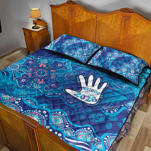 NAIDOC Week 2026 Quilt Bed Set Turtle Dream On The Waves