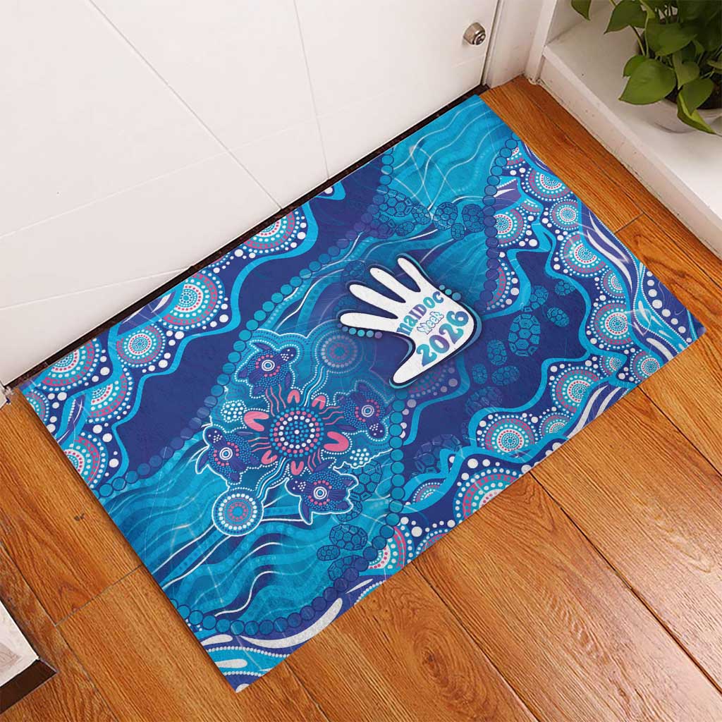 NAIDOC Week 2026 Rubber Doormat Turtle Dream On The Waves