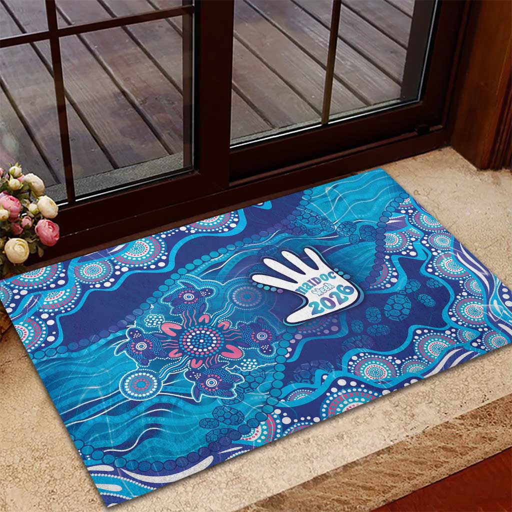 NAIDOC Week 2026 Rubber Doormat Turtle Dream On The Waves