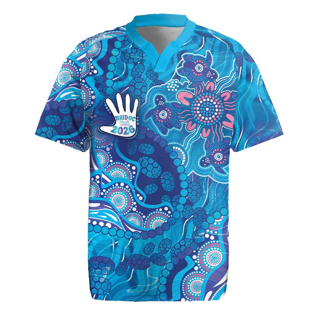 NAIDOC Week 2026 Rugby Jersey Turtle Dream On The Waves