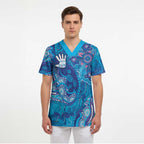 NAIDOC Week 2026 Scrub Top Turtle Dream On The Waves
