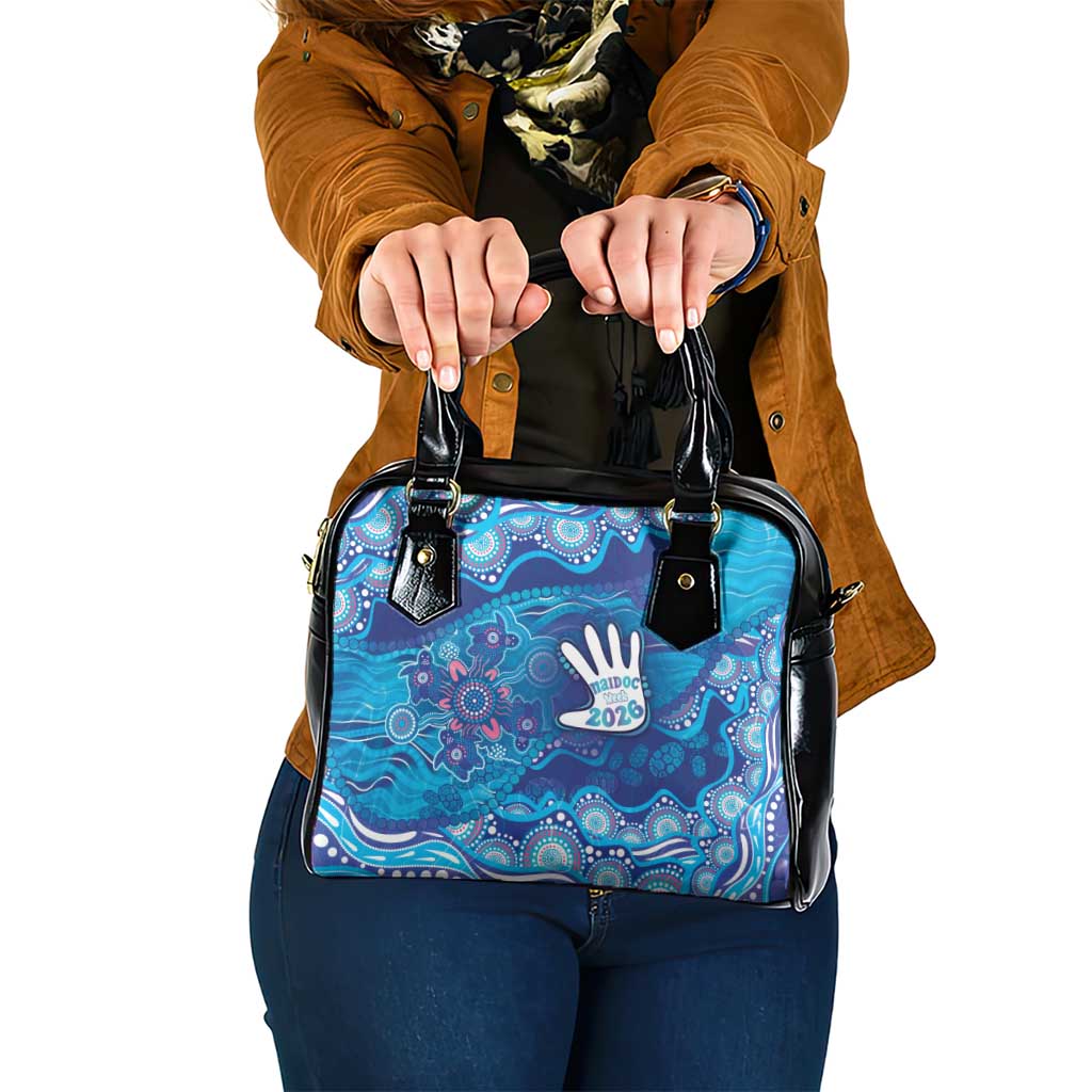 NAIDOC Week 2026 Shoulder Handbag Turtle Dream On The Waves
