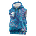 NAIDOC Week 2026 Sleeveless Hoodie Turtle Dream On The Waves