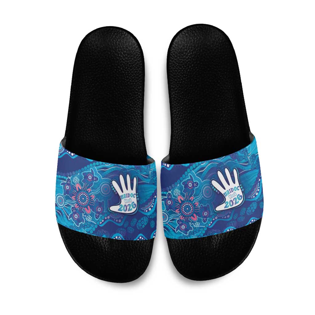NAIDOC Week 2026 Slide Sandals Turtle Dream On The Waves