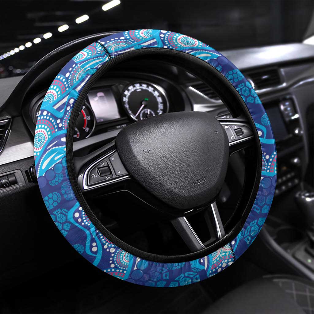 NAIDOC Week 2026 Steering Wheel Cover Turtle Dream On The Waves