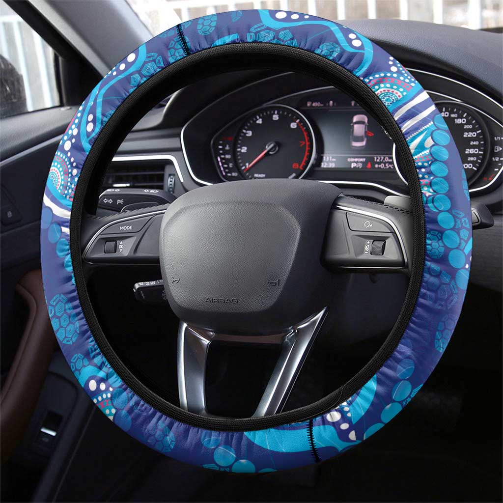 NAIDOC Week 2026 Steering Wheel Cover Turtle Dream On The Waves