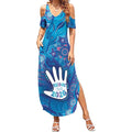 NAIDOC Week 2026 Summer Maxi Dress Turtle Dream On The Waves