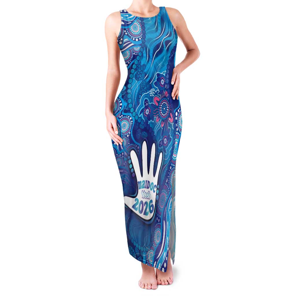 NAIDOC Week 2026 Tank Maxi Dress Turtle Dream On The Waves