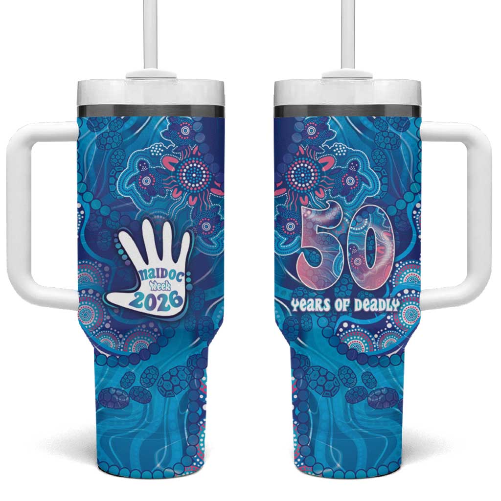 NAIDOC Week 2026 Tumbler With Handle Turtle Dream On The Waves