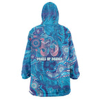 NAIDOC Week 2026 Wearable Blanket Hoodie Turtle Dream On The Waves
