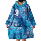 NAIDOC Week 2026 Wearable Blanket Hoodie Turtle Dream On The Waves