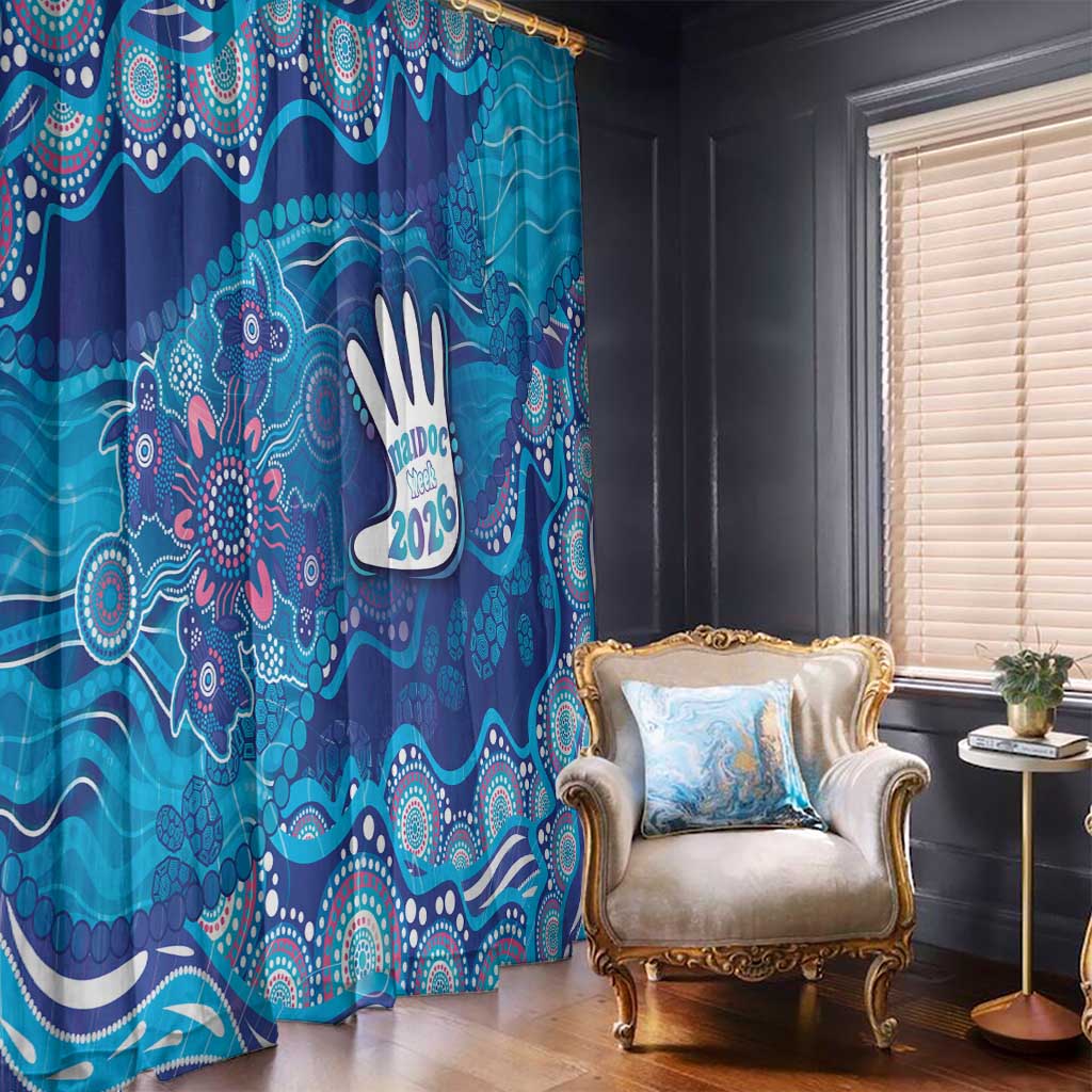 NAIDOC Week 2026 Window Curtain Turtle Dream On The Waves