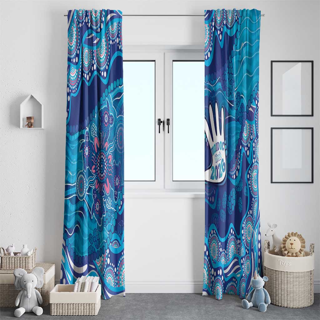 NAIDOC Week 2026 Window Curtain Turtle Dream On The Waves