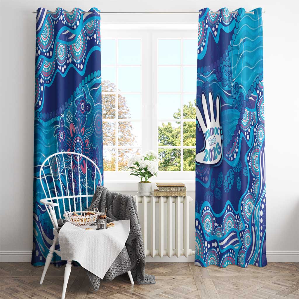 NAIDOC Week 2026 Window Curtain Turtle Dream On The Waves