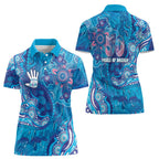 NAIDOC Week 2026 Women Polo Shirt Turtle Dream On The Waves