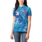NAIDOC Week 2026 Women Polo Shirt Turtle Dream On The Waves
