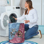 New South Wales And Queensland Laundry Basket Cockroaches With Frogs Aboriginal Art