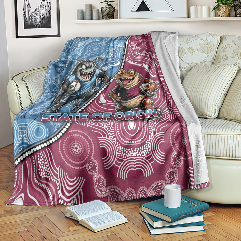 New South Wales And Queensland Blanket Cockroaches With Frogs Aboriginal Art
