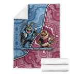 New South Wales And Queensland Blanket Cockroaches With Frogs Aboriginal Art