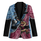 Personalised New South Wales And Queensland Blazer Cockroaches With Frogs Aboriginal Art