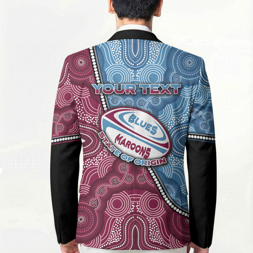 Personalised New South Wales And Queensland Blazer Cockroaches With Frogs Aboriginal Art