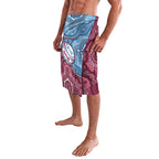 Personalised New South Wales And Queensland Lavalava Cockroaches With Frogs Aboriginal Art